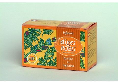 Diges Robis Filtros Digestivo 20 Sbrs. Bio - Robis