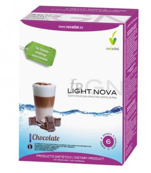 Light Nova Batido Chocolate 6 Sbrs. - Novadiet