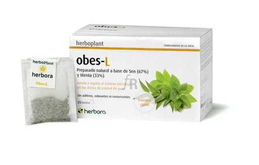 Inf.Herboplant Obes L Laxante 20 Sbrs. - Herbora