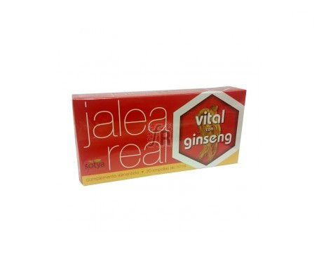Sotya Jalea Real Vital Con Ginseng 20 Ampollas - Farmacia Ribera
