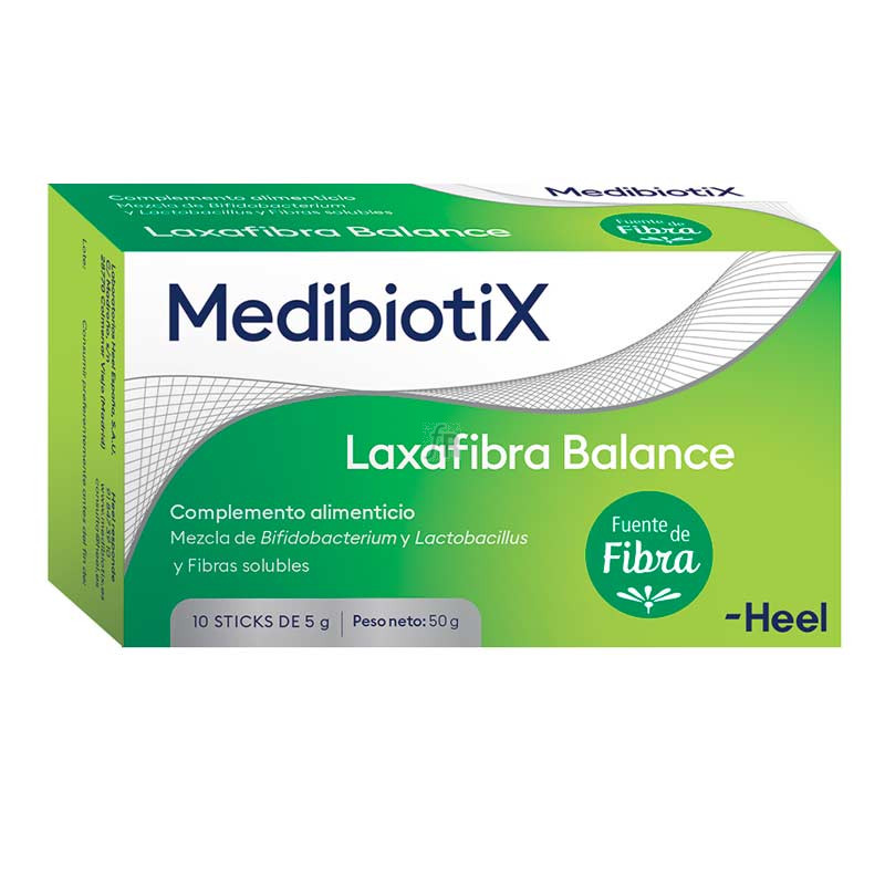 Medibiotix Laxafibra Balance Heel 10 sticks
