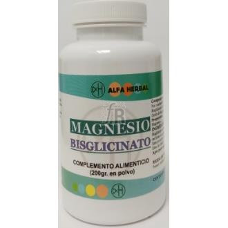 Alfa Herbal Magnesio Bisglicinato Polvo 200 G