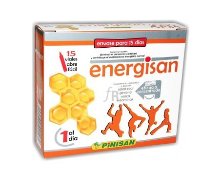 Pinisan Energisan 15 Viales - Farmacia Ribera