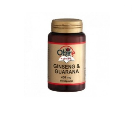 Obire Ginseng&Guaraná 90 Cápsulas - Farmacia Ribera