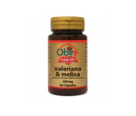 Obire Valeriana+Melisa 60 Cápsulas - Farmacia Ribera