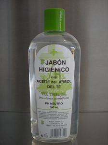 Jabon Higienico Con Aceite De Arbol Del Te 500 Ml.