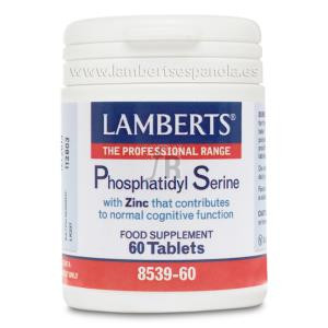 Lamberts Fosfatidil Serina 100 Mg C/ Zinc 60 Tabs 8539-60