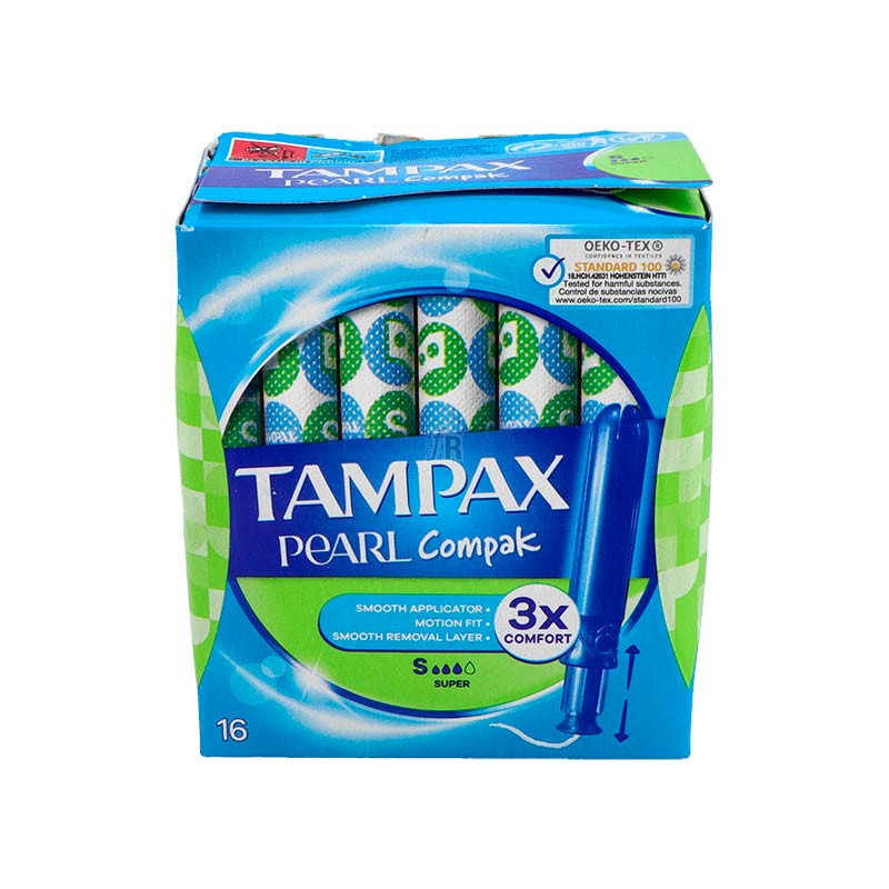 Tampax Compack Pearl Super 18