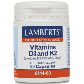 Vitamina D3 1000Ui + K2 90µg 60Cap.