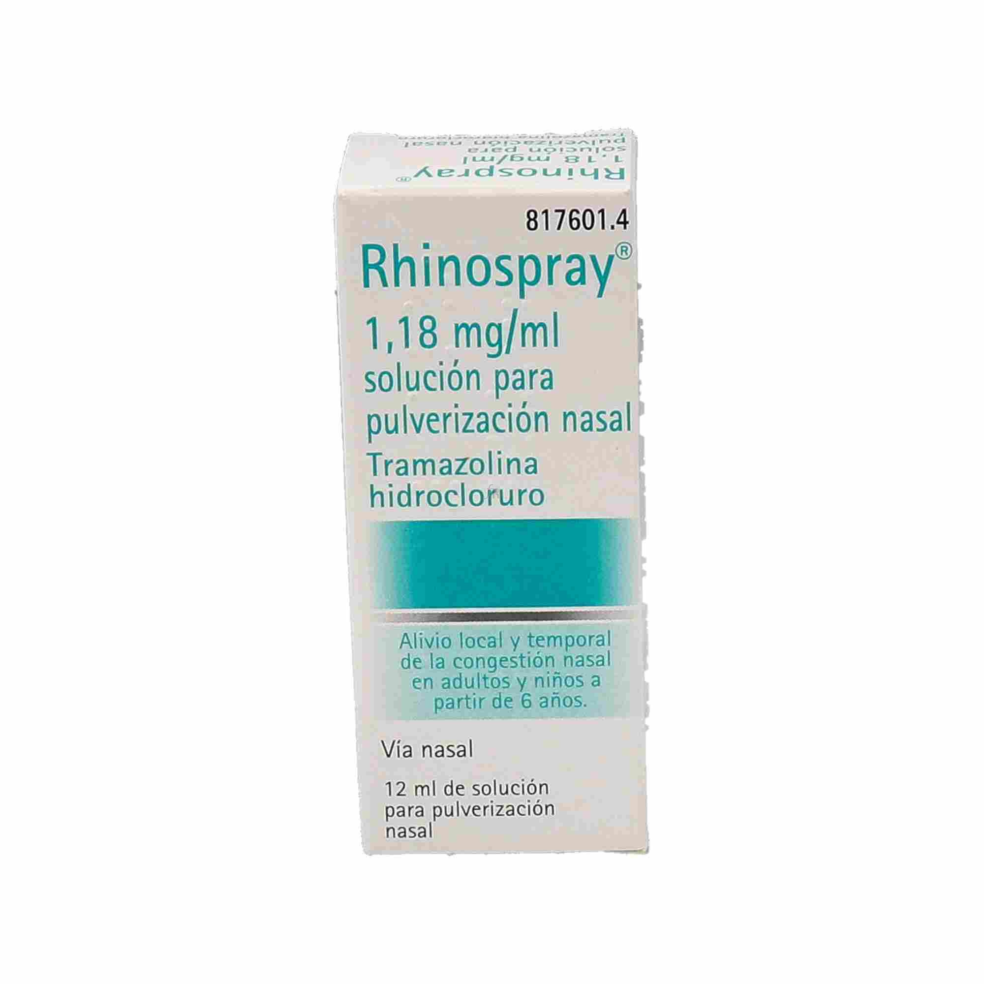 Rhinospray (1.18 Mg/Ml Nebulizador Nasal 12 Ml)