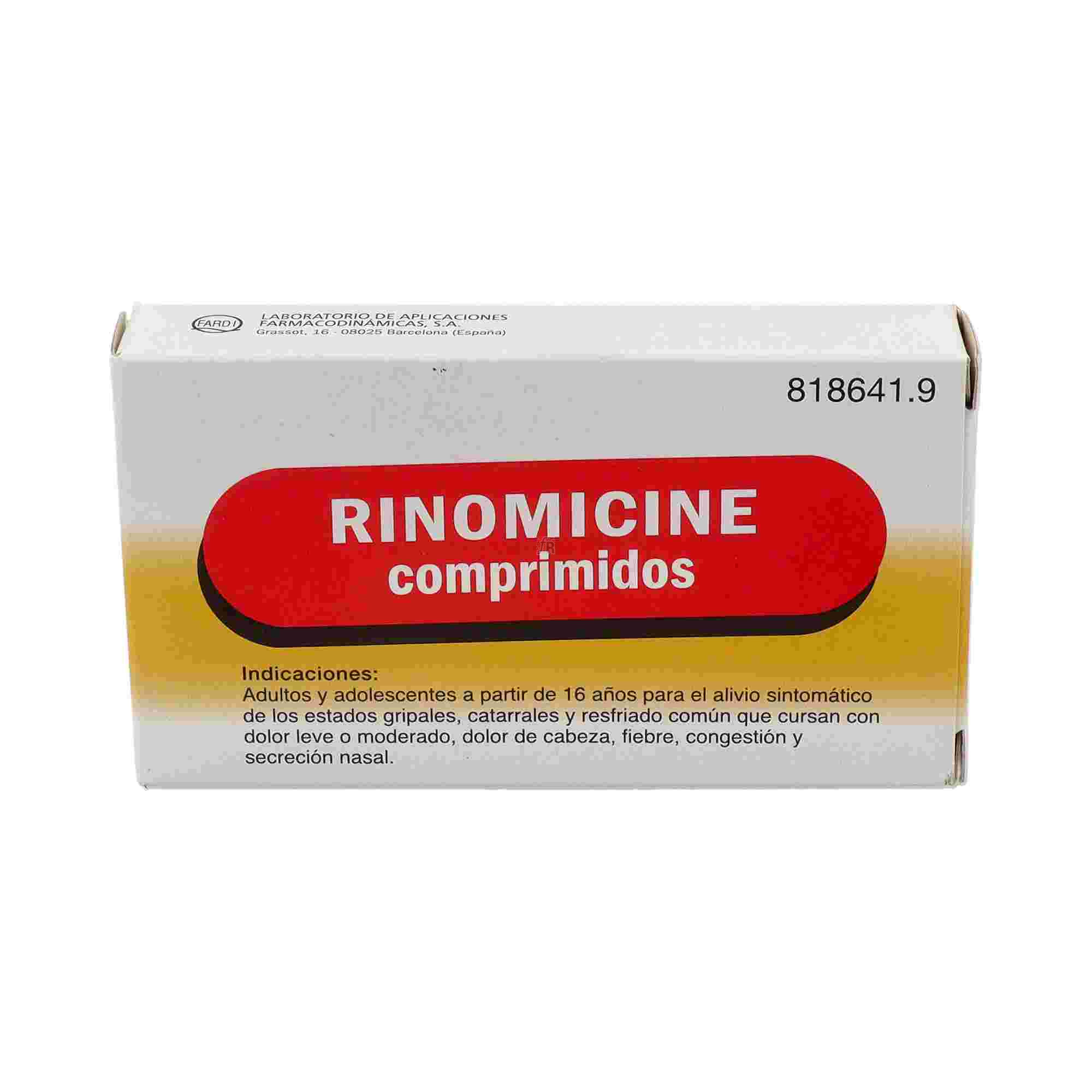 Rinomicine Activada (10 Comprimidos)