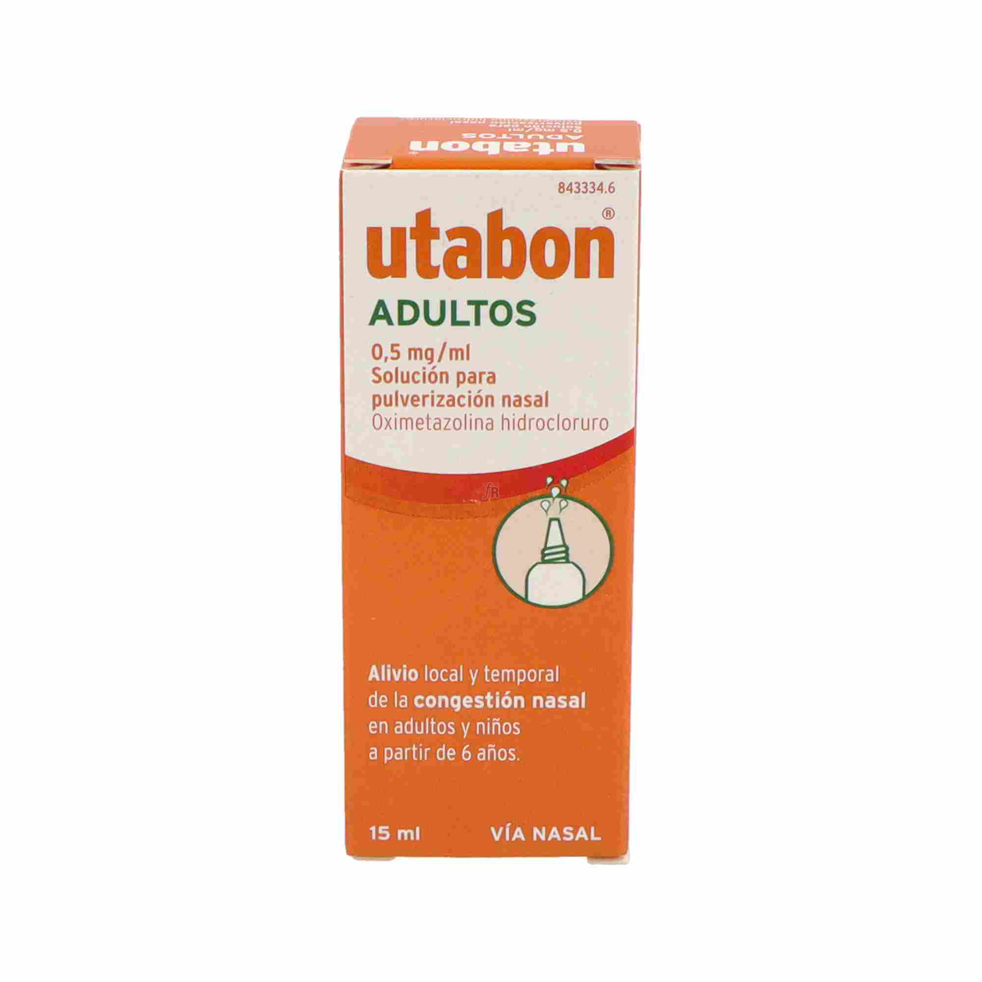 Utabon Adultos (0.5 Mg/Ml Nebulizador Nasal 15 Ml)