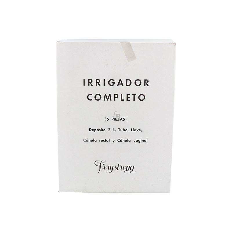 Irrigador Anal Completo Verystrong Canula Rectal