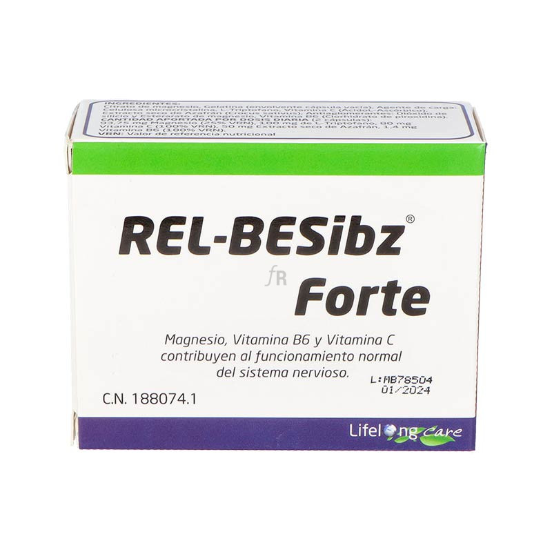 Rel-Besibz Forte 60 Capsulas Lifelong Care