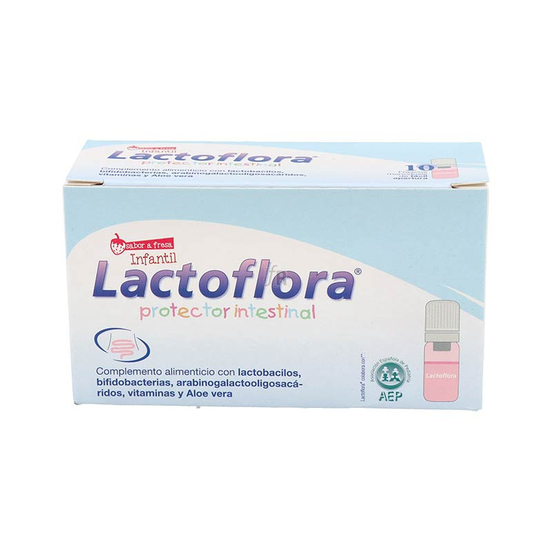 Lactoflora Infantil Fresa 10 Viales