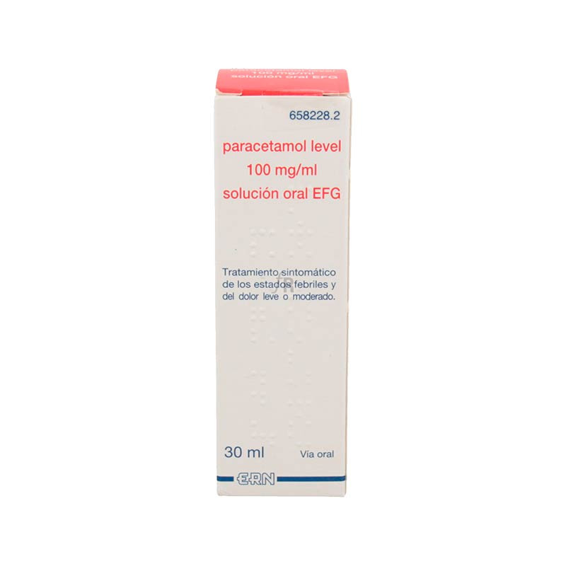 Paracetamol Level Efg 100 Mg/Ml Solucion Oral 1 Frasco 30 Ml