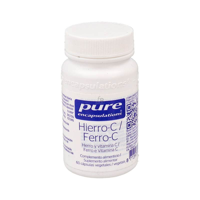 Pure Hierro -C 60 Capsulas 
