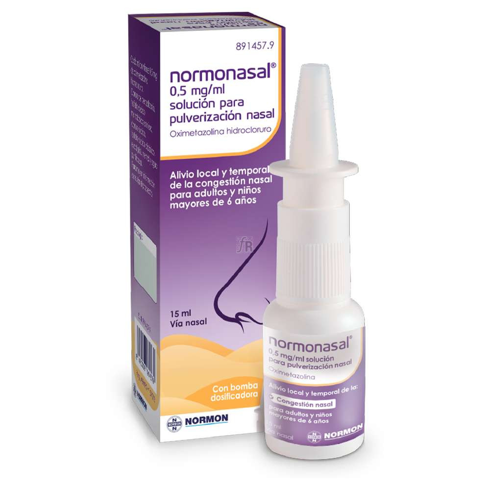 Normonasal (0.5 Mg/Ml Nebulizador Nasal 15 Ml)