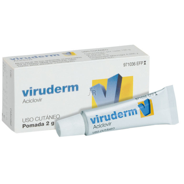 Viruderm (50 Mg/G Pomada 2 G)