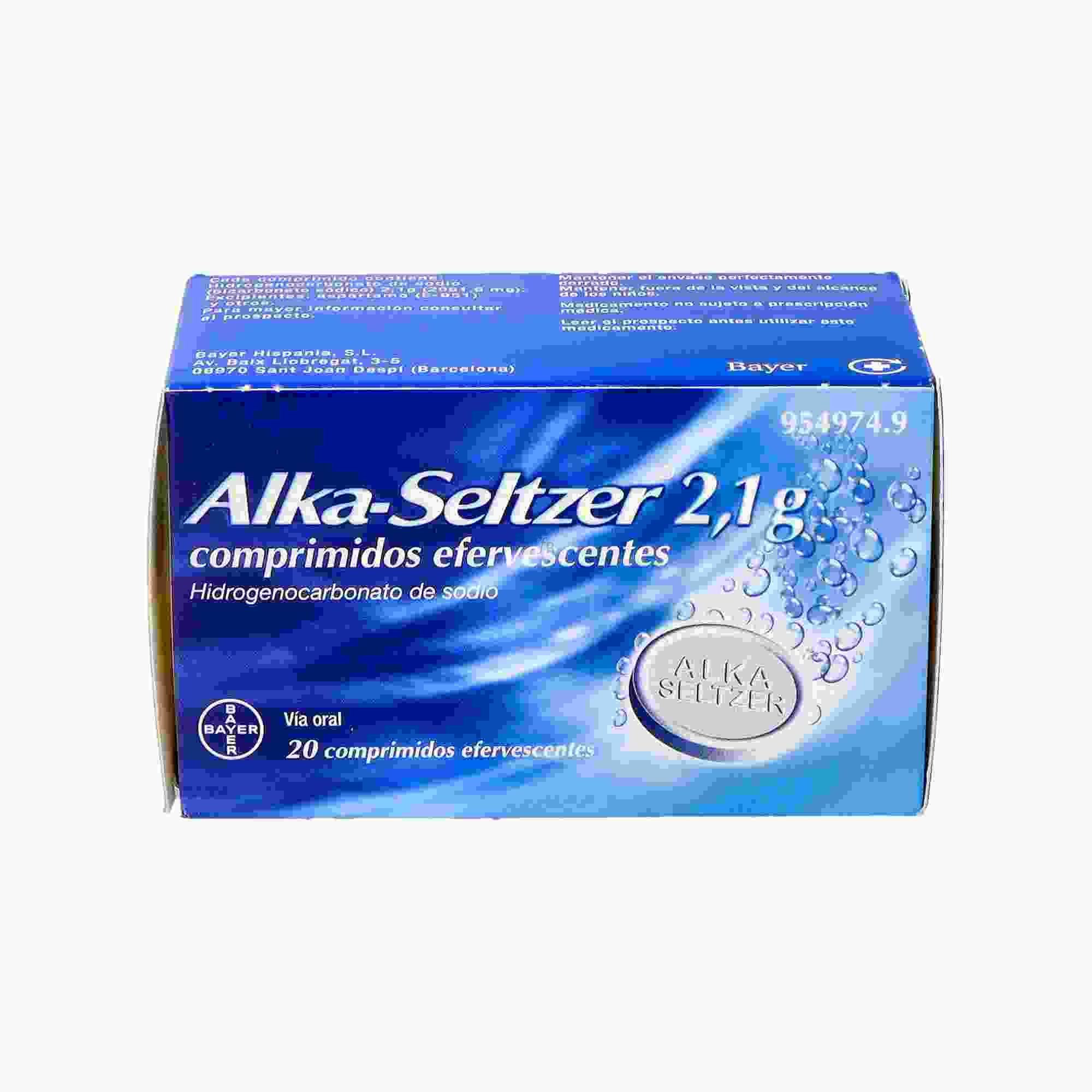 Bayer Alka-Seltzer (2.1 G 20 Comprimidos Efervescentes)