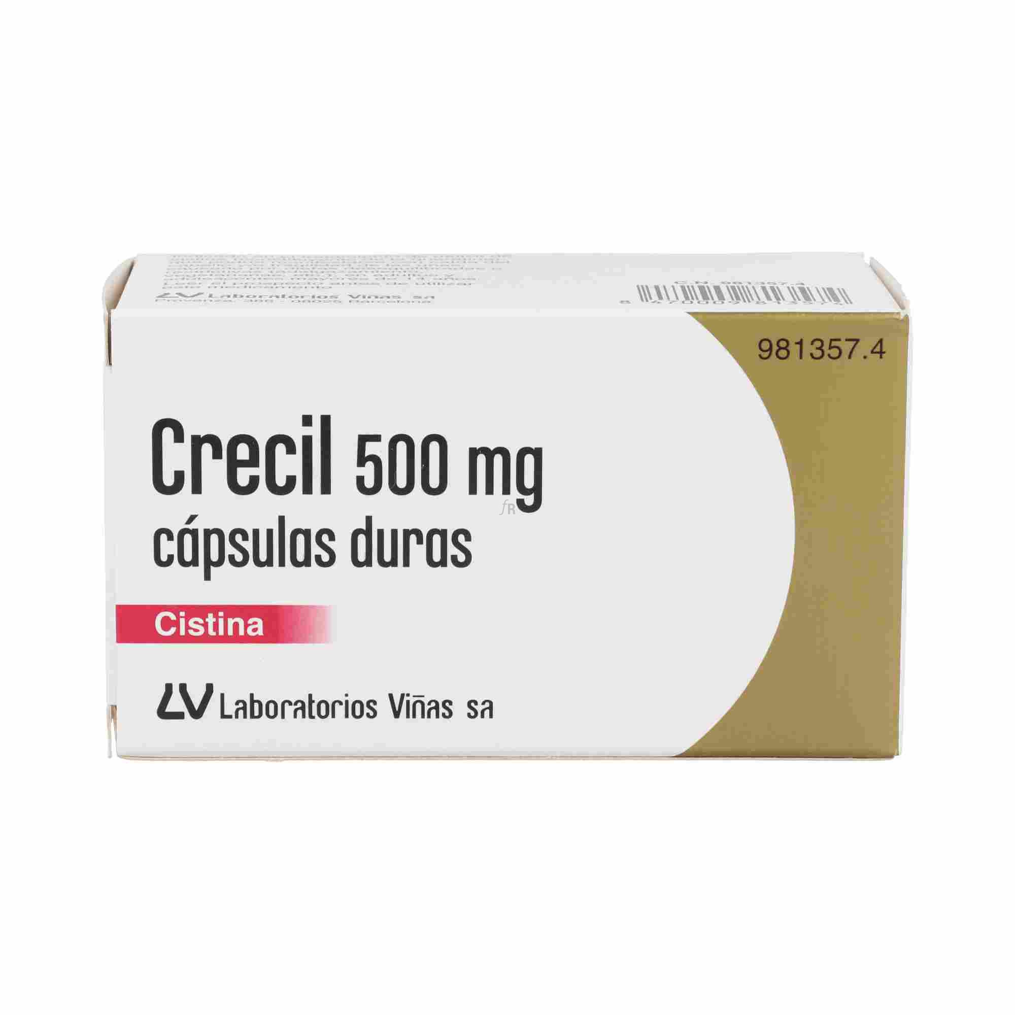 Crecil (500 Mg 40 Cápsulas)