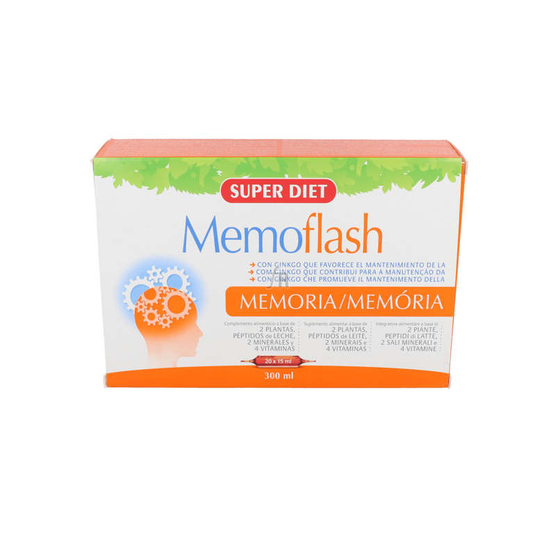Memoflash 20 Ampollas Super Diet