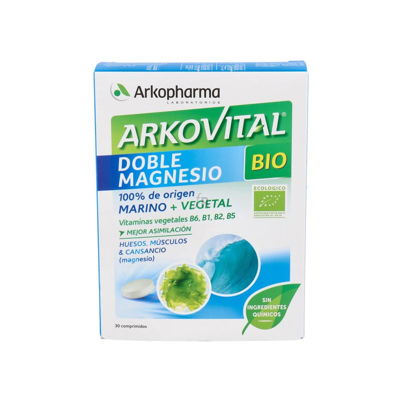 Arkovital Doble Magnesio Bio 30 Comprimidos