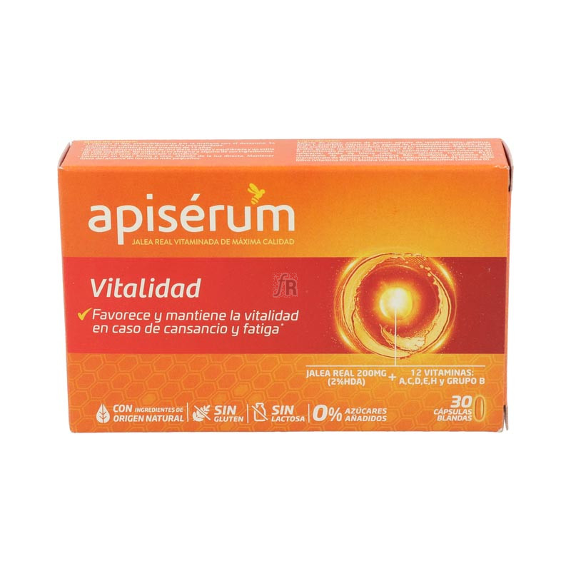 Apiserum Vitalidad 30 Caps.