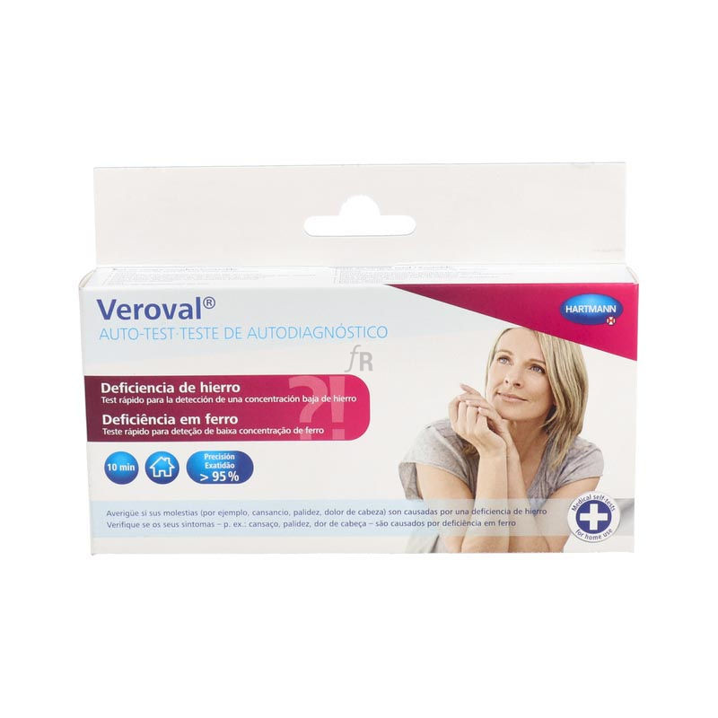 Test Veroval Autotest Deficiencia Hierro