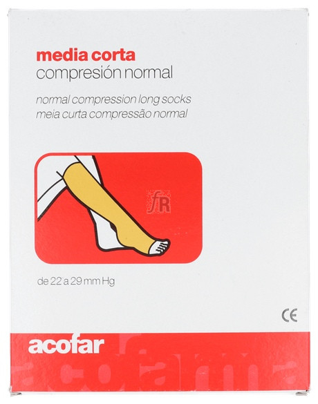 Acofar Media Corta Ad Compresión Normal T4 - Farmacia Ribera