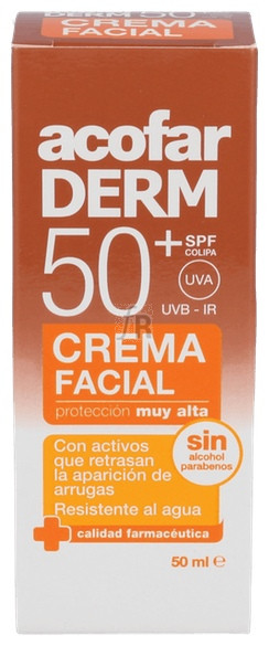 Acofarderm Crema Facial 50 + 50 Ml - Varios