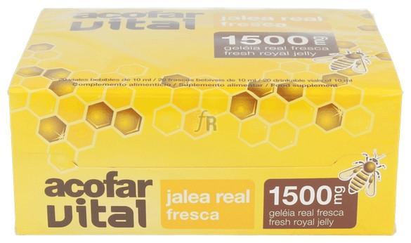 Acofarvital Jalea Real 1500 Mg 20 Viales Bebible - Varios