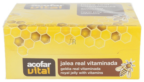 Acofarvital Jalea Real Vitaminada 20 Viales - Varios