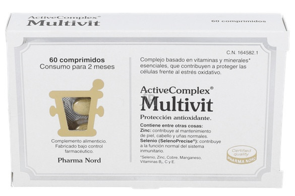 ActiveComplex Antioxidante 60 Comprimidos Pharma Nord