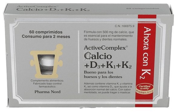 ActiveComplex Calc D-K 60 Comprimidos Pharma Nord
