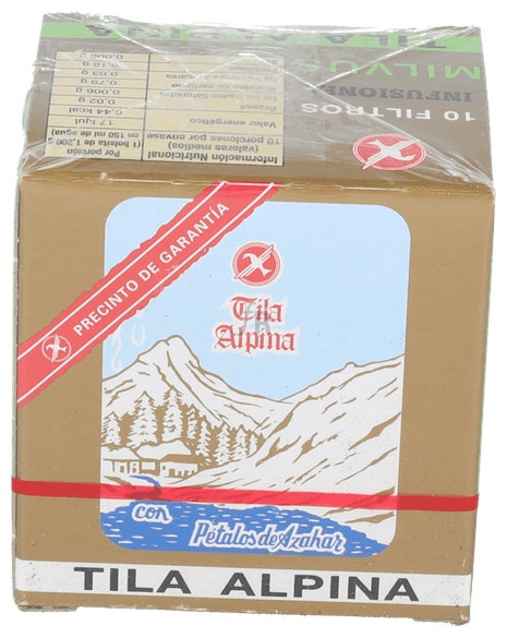 Tila Alpina 1,2 g 10 Filtros