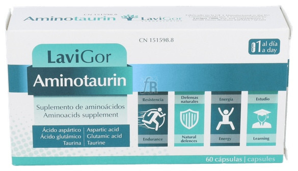 Aminotaurin 60 Caps - Lavigor