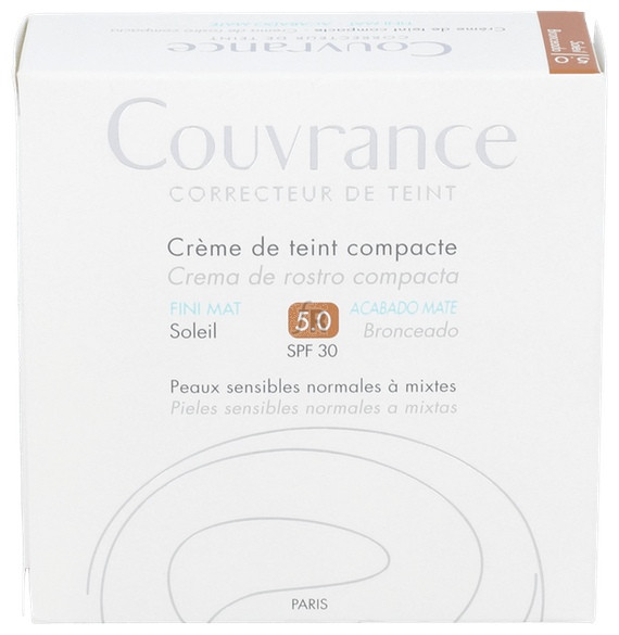 Avene Couvrance Crema Compacta Oil Free 9.5 G. B - Pierre-Fabre