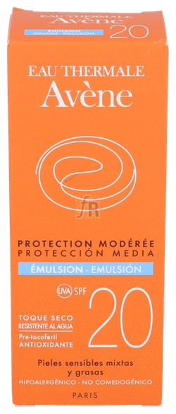 Avene Proteccion Spf 20 Emulsion 50 Ml