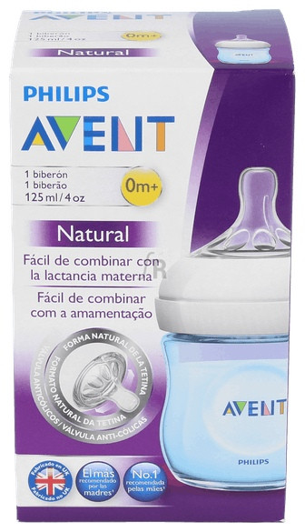 Farmacia Fuentelucha  Avent Biberón Natural Response 125 ml +0 m