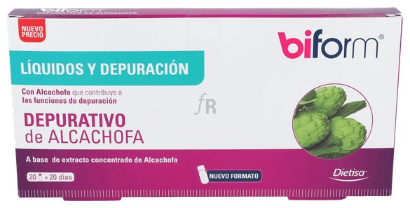 Biform Depurativo De Alcachofa 20Unicadose - Dietisa