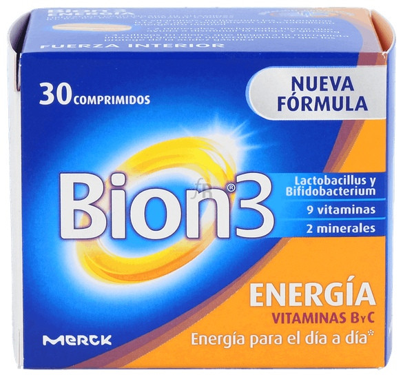 Bion Energía Adulto 30 Comprimidos