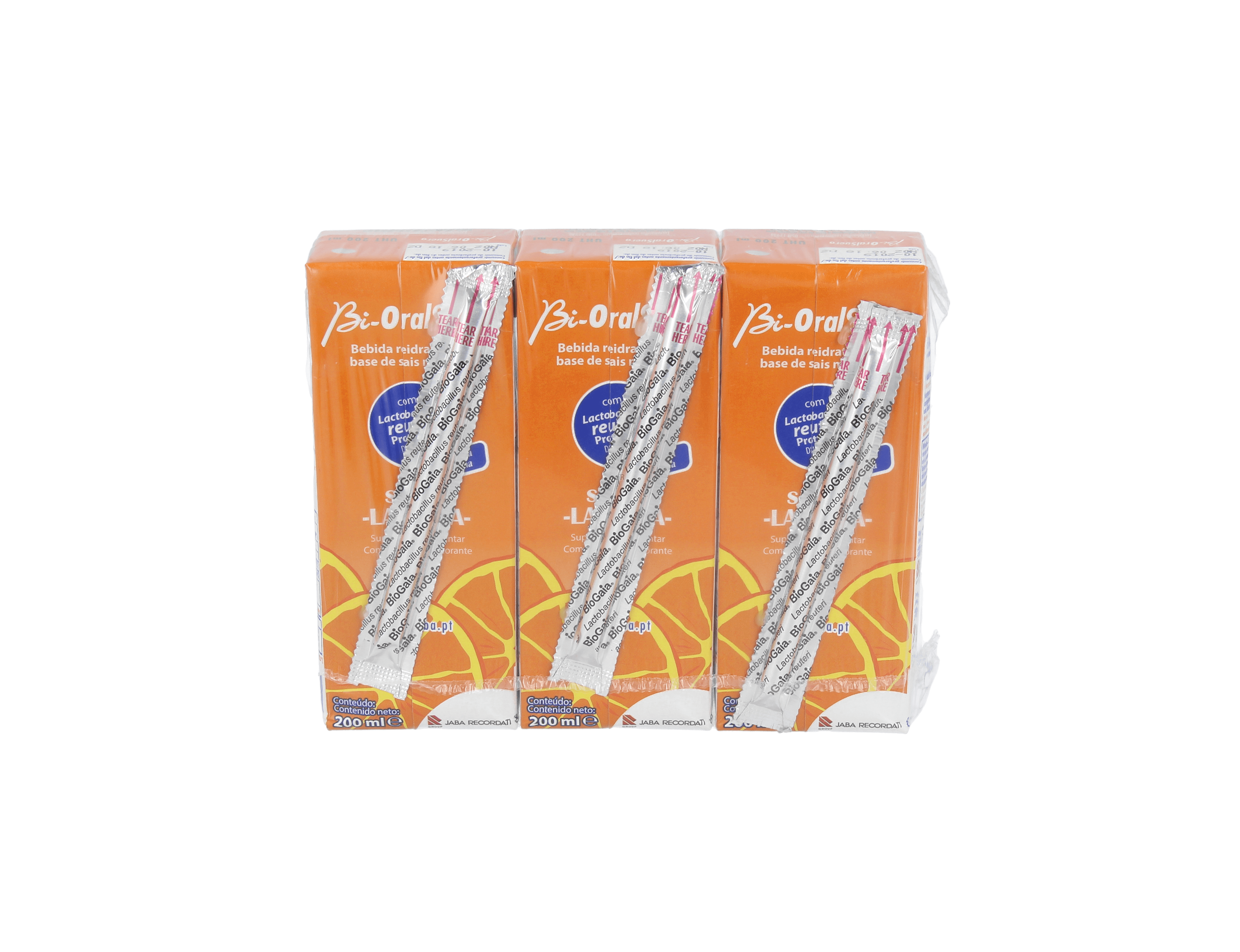 Bioralsuero Naranja 3X200 Ml Briks