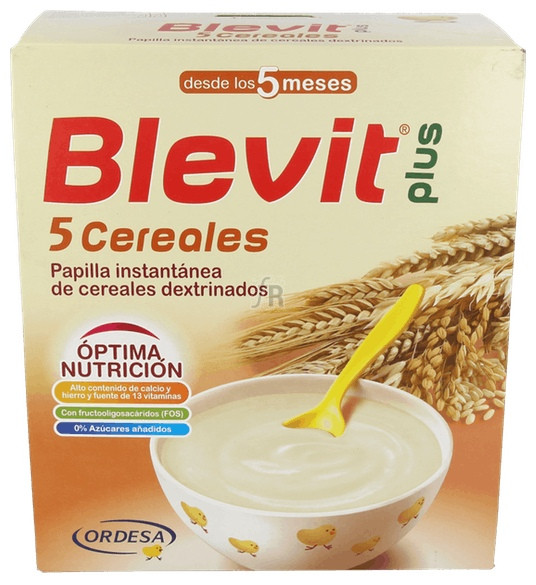 Blevit Plus 5 Cereales 700 Gr. - Varios