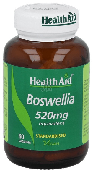 Boswelia (Boswellia serrata) 520 mg 60 Cápsulas - Health Aid