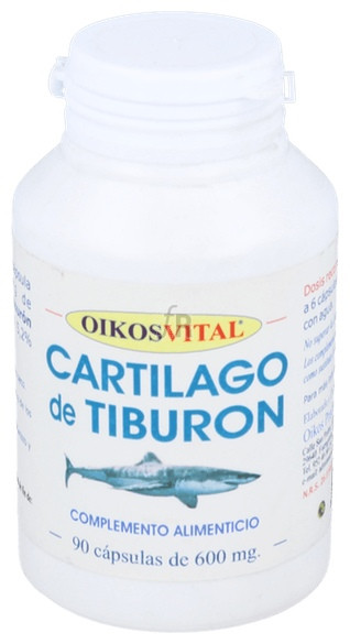 Cartilago De Tiburon 90 Cápsulas