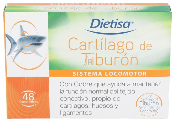 Cartilago De Tiburon (Ideceron) 48 Comprimidos