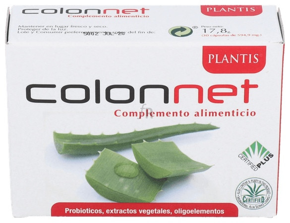Colon Net Plantis 30 Cápsulas