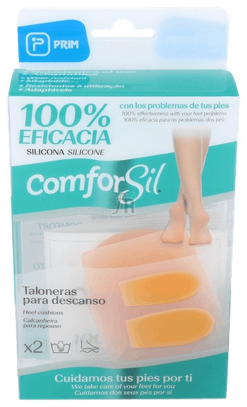 Conforsil Silicona Talonera Descanso Talla 34-37 2Unidades - Farmacia Ribera
