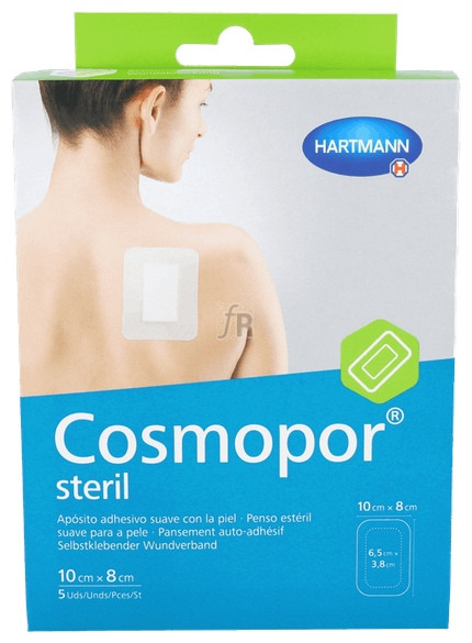 Cosmopor Steril Aposito Esteril 10 Cm X  8 Cm  5 - Hartmann